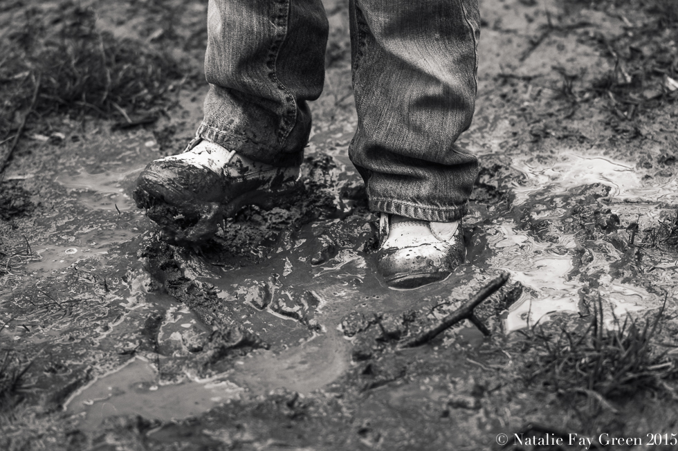 muddy girl shoes