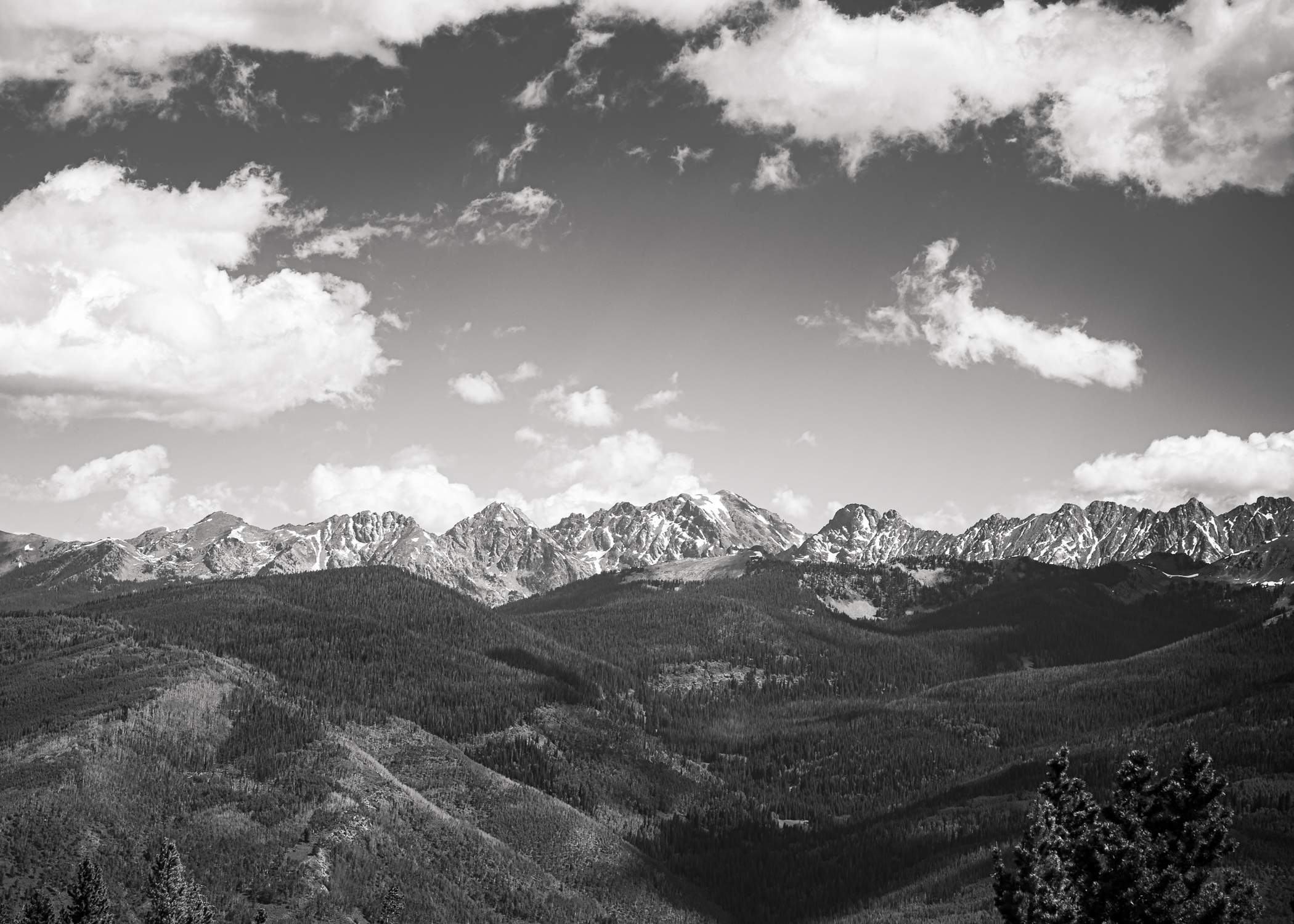 FarFar-15 gore mountains in Vail Colorado