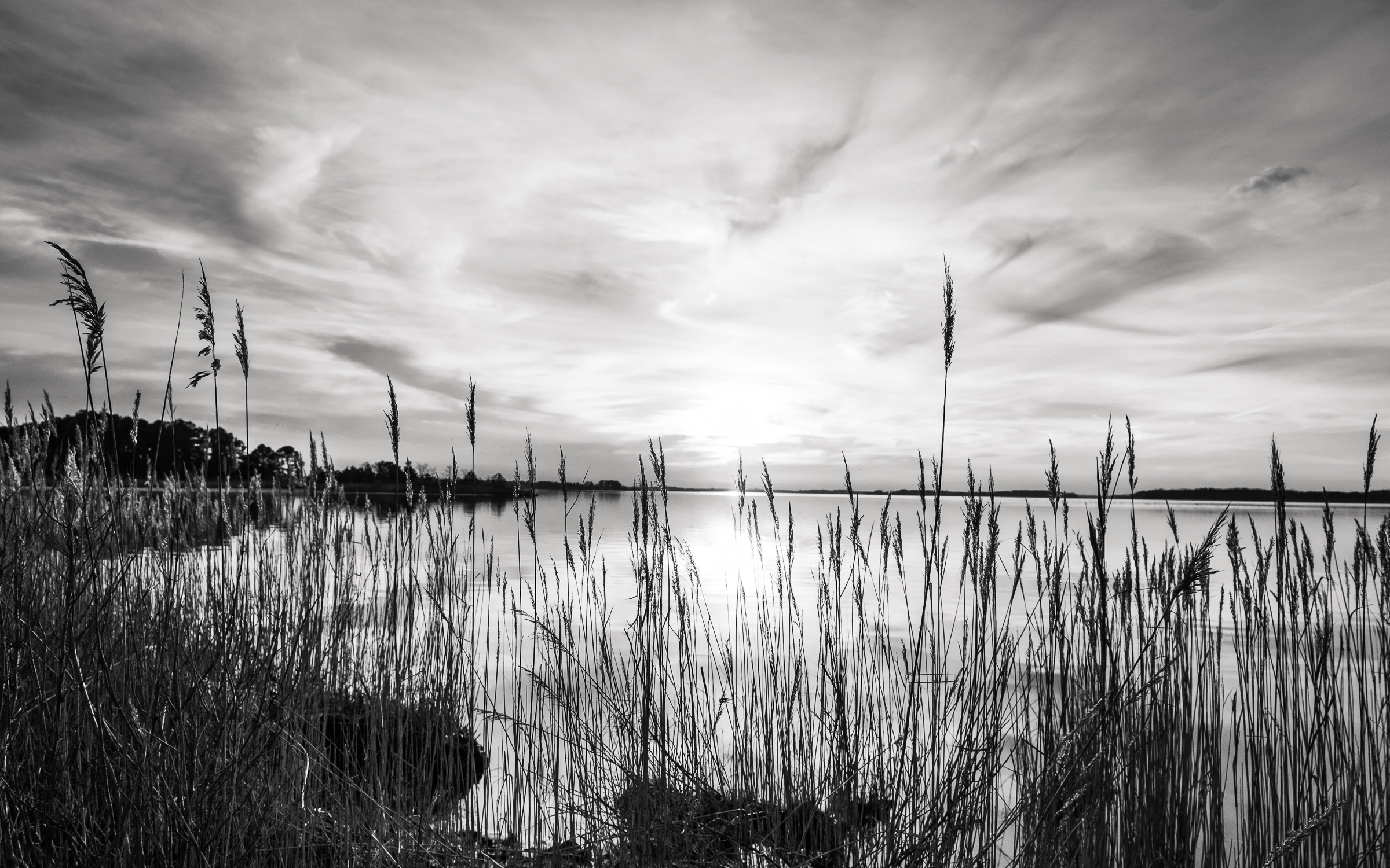 sunset on the Choptank